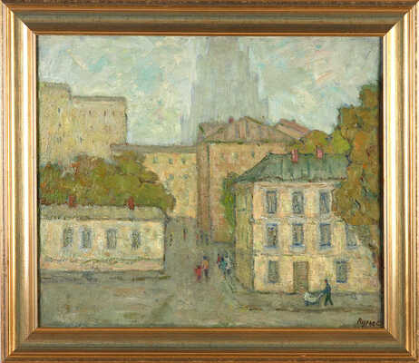 Лурье Сарелли Оскаровна. Осенний день. Москва